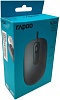 Мышь Rapoo N200 черный оптическая (1600dpi) USB (2but)
