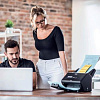 Сканер Brother ADS-3000N (ADS3000NUX1) A4 черный