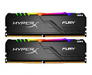 Модуль памяти KINGSTON Fury Gaming DDR4 Общий объём памяти 32Гб Module capacity 16Гб Количество 2 2666 МГц Радиатор Множитель частоты шины 16 1.2 В RG