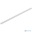 Пластиковые пружины 6 мм белые/черные 50+50 шт./ Пружины пластиковые 6 мм белые/черные (1-25 листов) 50+50 шт, ГЕЛЕОС [BCA4-6WB]