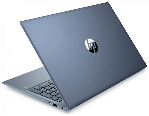 ноутбук hp pavilion 15-eh2105nw 715u5ea 5625u 2300 мгц 15.6" 1920x1080 16гб ddr4 3200 мгц ssd 512гб amd radeon eng/rus/да windows 11 home синий 1.75 к