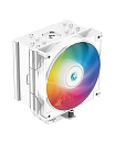 Кулер для процессора DEEPCOOL AG500 WH ARGB LGA1700/1200/115X/AM5/AM4 (12шт/кор, TDP 240W, PWM, ARGB Fan 120mm, 5 тепл. Трубок, Copper Base, белый) RE