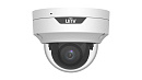 Видеокамера IP купольная антивандальная, 1/2.7" 4 Мп КМОП @ 30 к/с, ИК-подсветка до 30м., LightHunter 0.002 Лк @F1.2, объектив 2.7-13.5 мм моторизован