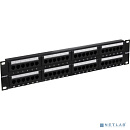 Exegate EX281085RUS Патч-панель UTP 19" 48 port кат.6 ExeGate разъём KRONE&110 (dual IDC), 2U, RoHS, цвет черный