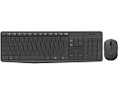 Клавиатура+мышь Logitech Wireless Desktop MK235 (Keybord&mouse), USB, Black, Rus/Eng, [920-007948]