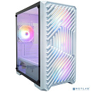 1STPLAYER TRILOBITE T5 White / mATX, TG / 4x120mm LED fans inc. / T5-WH-4F1-W