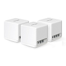 Бесшовный Mesh роутер Mercusys Halo H60X(3-pack) AX1500 10/100/1000BASE-TX белый (упак.:3шт)
