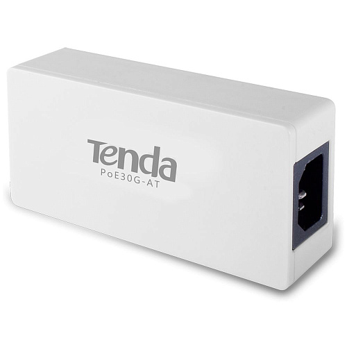 PoE-адаптер Tenda POE30G-AT Гигабитный PoE-инжектор 30W, 2хRJ45