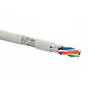 EUROLAN 19C-SF-12WT-R500 Кабель категории 7A, S/FTP, 4 пары, нг(А)-HF, общий экран, индивидуально экранированные пары, внутренней прокладки, белый, ка