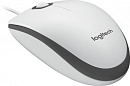 Мышь Logitech M100 белый/черный оптическая (1000dpi) USB для ноутбука (2but)