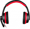 Наушники с микрофоном Sven AP-G112MV черный/красный 1.8м накладные оголовье (SV-020859)