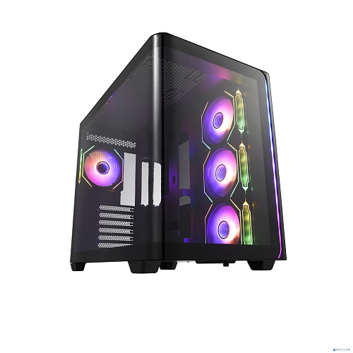 FSP Корпус mATX Minitower M580-BA, Black
