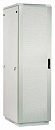Шкаф коммутационный ЦМО (ШТК-М-42.6.8-4ААА) напольный 42U 600x800мм пер.дв.перфор. задн.дв.стал.лист 2 бок.пан. направл.под закл.гайки 1010кг серый 65