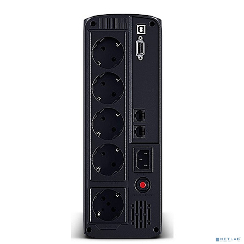 CyberPower VP1200ELCD ИБП {Line-Interactive, Tower, 1200VA/720W USB/RS-232/RJ11/45 (4 + 1 EURO), 12В/7,2 Ач х 2}