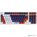 Клавиатура проводная A4Tech Bloody S98 Sports Navy BLMS Plus blue/white (механическая, USB, for gamer, LED) (S98 SPORTS NAVY BLMS RED PLUS)