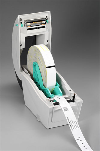 Принтер этикеток прямая термопечать TSC TDP-324W, 2", DT, Wristband, 300 dpi, 4 ips, 8MB SDRAM, 4MB Flash, LCD, Internal Ethernet, USB 2.0, microSD c