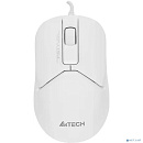 Мышь A4Tech Fstyler FM12S белый оптическая (1200dpi) silent USB (3but)