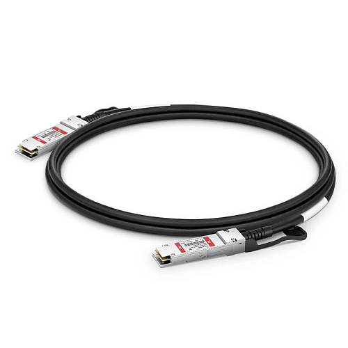Твинаксиальный медный кабель/ 2m (7ft) FS for Mellanox MCP1600-E002E30 Compatible 100G QSFP28 Passive Direct Attach Copper Twinax Cable for
