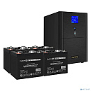 Exegate EX296865RUS Комплект ИБП EX295990RUS + батарея 55Ач EX285667RUS 4шт (инвертор, синус, для котла) SineTower SZ-3000.LCD.AVR.3SH.1C13.RJ.USB <30