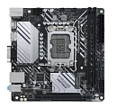 Материнская плата ASUS PRIME H610I-PLUS D4-CSM, LGA1700, B610, 2*DDR4, 4*SATA, 1*M.2, 2*USB 3.2, 2*USB 2.0, 1*PCIx16, HDMI+DP+D-SUB, mITX; 90MB1B20-M0