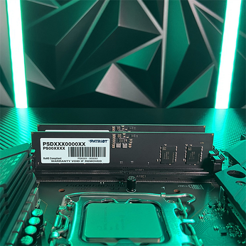 Память DDR5 8GB 5600MHz Patriot PSD58G560081 Signature Line RTL PC5-44800 CL46 DIMM 288-pin 1.1В single rank Ret