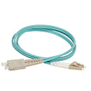 Оптический (патч-корд), MM, 50/125 (OM3), LC/UPC-SC/UPC,(Duplex),3м