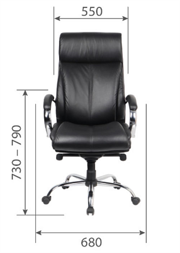 Chairman CH423 экокожа, черный