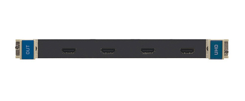 Модуль Kramer Electronics [UHD-OUT4-F32/STANDALONE] c 4 выходами HDMI; поддержка 4К60 4:2:0