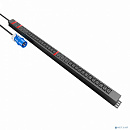 NTSS Блок распр.питания NTSS, Basic, 1ф32А, 7.4кВт, 2 гидр.авт., (24)С13, (6)С19, сталь, 3м каб., вил. IEC 60309 NTSS-PDU-KB312406-3023