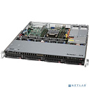 Supermicro SYS-510P-MR LGA-4189, TDP 270W, Intel C621A, 8xDDR4, 4x 3.5" NVMe/SATA drive bays (4x 3.5" NVMe hybrid), SATA3 (6Gbps), 1xPCI-E 4.0 x16 FHF