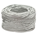 Cabeus FTP-4P-Cat.5e-SOLID-LSLTx-GY Кабель витая пара экранированная FTP (F/UTP), категория 5e, 4 пары (24 AWG), одножильный, серый, экран - фольга, н