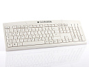 яTKL-105-IP68-KGEH-WHITE-USB-US/CYR-CLEANDESKbyGett (KL21258)