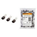 TDM SQ0521-0006 Наконечник штыревой втулочный изолированный (двойной) НШвИ (2) 1,5х8 (100 шт)