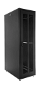 Шкаф ЦМО Шкаф телекоммуникационный напольный ЭКОНОМ 48U (800х1000) дверь перфорированная 2 шт., цвет черный