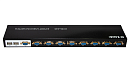 D-Link KVM-440/C1A, 8-port KVM Switch with VGA, USB ports.Control 8 computers from a single keyboard, monitor, mouse, Supports video resolutions up to