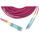 Кабель оптический Hyperline FC-D2-504-LC/PR-LC/PR-H-25M-LSZH-MG Патч-корд волоконно-оптический (шнур) MM 50/125, OM4, LC-LC, duplex, 10G/40G, LSZH, 25