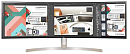 LG 49" 49WL95C-W IPS LED изогнутый 5120x1440, 5ms, 350cd/m2, 1200:1 (Mega DCR), 178°/178°, 2*HDMI, USB-hub, DP, колонки 20Wx2, HAS, Pivot, Tilt, VESA,