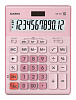 Калькулятор настольный Casio GR-12C-PK розовый 12-разр.