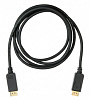 Кабель аудио-видео Buro V.1.2 DisplayPort (m)/DisplayPort (m) 2м. позолоч.конт. черный (BHP DPP_1.2-2)