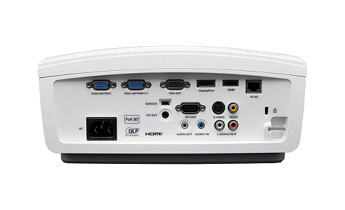 Проектор Optoma [EH412] (Full3D),DLP, Full HD(1920*1080),4500 ANSI Lm,22000:1; TR 1.12-1.47:1;HDMI x2; VGA INx1; AudioIN x1 3,5mm; AudioOut; USB-A 1,5