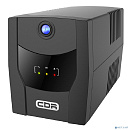ИБП CBR [QTM-1200T-4F-LCUC] Line Interactive 1200VA/720W 7Ah12V*2 4 x Shuko, HID-USB, RJ45/11