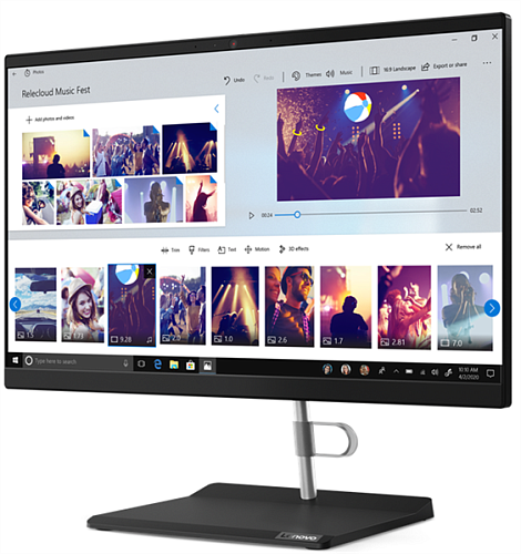 Lenovo V30a-22IML All-In-One 21,5" i5-10210U, 8GB, 256GB SSD M.2, NoDVD, WiFi, BT, USB KB&Mouse, NoOS, 1Y on-site