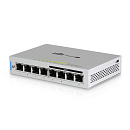 Коммутатор Ubiquiti UniFi Switch 8-60W |US-8-60W| PoE-коммутатор, 8х 1G RJ45, раздача 15.4 Вт, (026188)