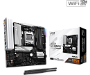 Материнская плата ASROCK B650M X3D WIFI, AM5, B650, 4*DDR5, 4*SATA, 3*M.2, 3*USB 3.2, 4*USB 2.0, Type-C, 2*PCIx16, 1*M.2 (Key E), HDMI+DP, mATX