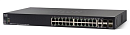 Коммутатор CISCO SG350X-24P 24-port Gigabit POE Stackable Switch