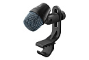 Микрофон [500200] Sennheiser [E 904] динамический для ударных, кардиоида, 40 - 18000 Гц, в комплекте микрофонный держатель