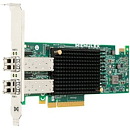 DELL Controller HBA FC Emulex LPe31002-M6-D Dual Port, 16Gb Fibre Channel, With Tranceivers, Full Height