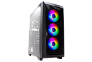 XILENCE XILENT BREEZE Performance A+ X712.RGB, ATX, BLACK, WINDOW, 2,5" x 4 +3,5" x 2 or 2,5" x 6, 2xUSB3.0, FRONT 3x120mm ARGB, REAR 1x120mm