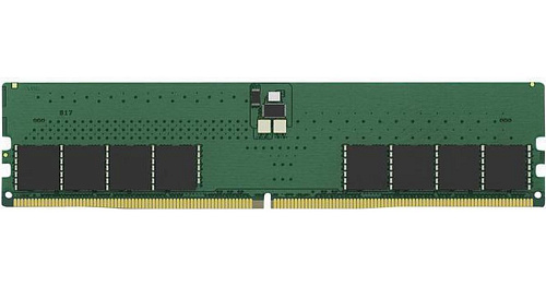 Память оперативная/ Kingston 32GB 4800MT/s DDR5 Non-ECC Unbuffered DIMM CL40 2RX8 1.1V 288-pin 16Gbit