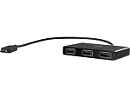 HP USB-C to 3 USB-A Hub (Elitebook x360/820G4/830G6/840G4 G6/850G4 G6/745G4/755G4/725G4/ZBook 14uG6/15uG6/15G6/17G6/Probook 640G3 G5/650G3 G5/655G3/ 4